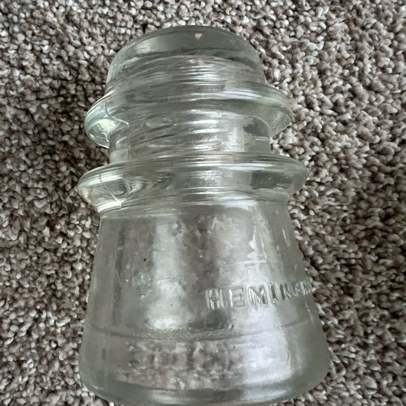 3 Glass Insulators - Vintage Collectibles - Picture 3 of 9